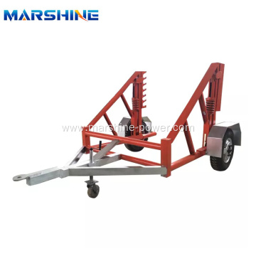 Heavy Duty Suspension Cable Drum Reel Carrier Trailer